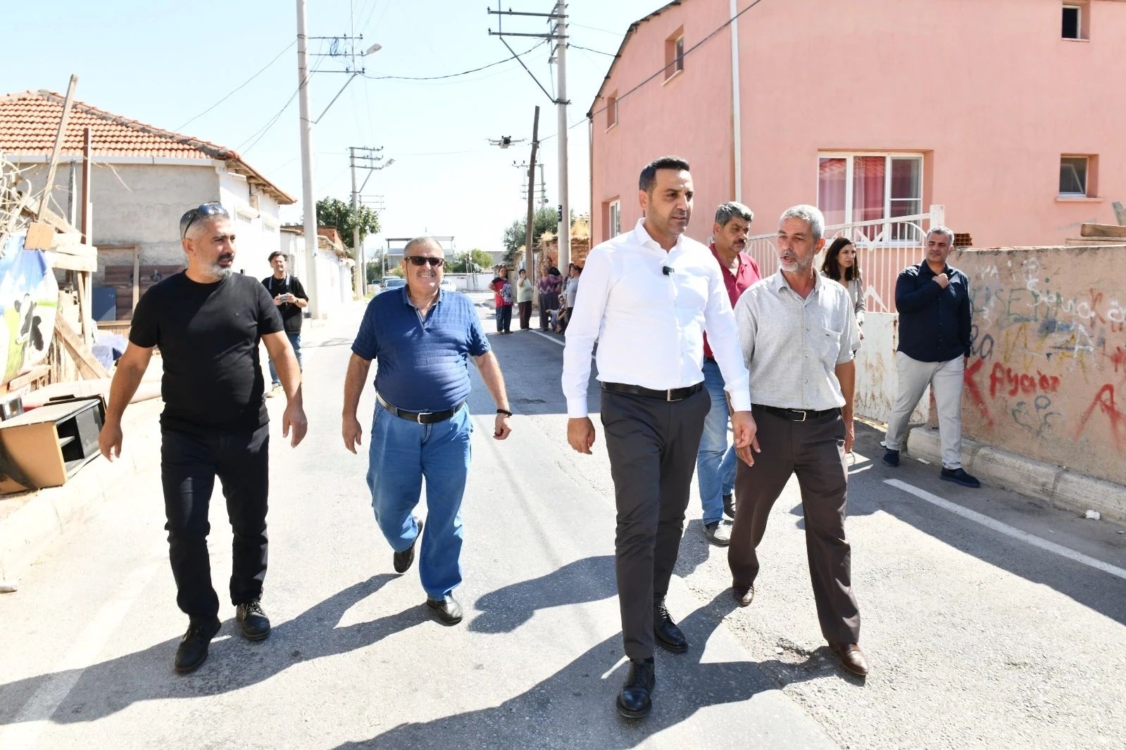 Başkan Yıldız Kaklıç’ta yol sözünü tuttu