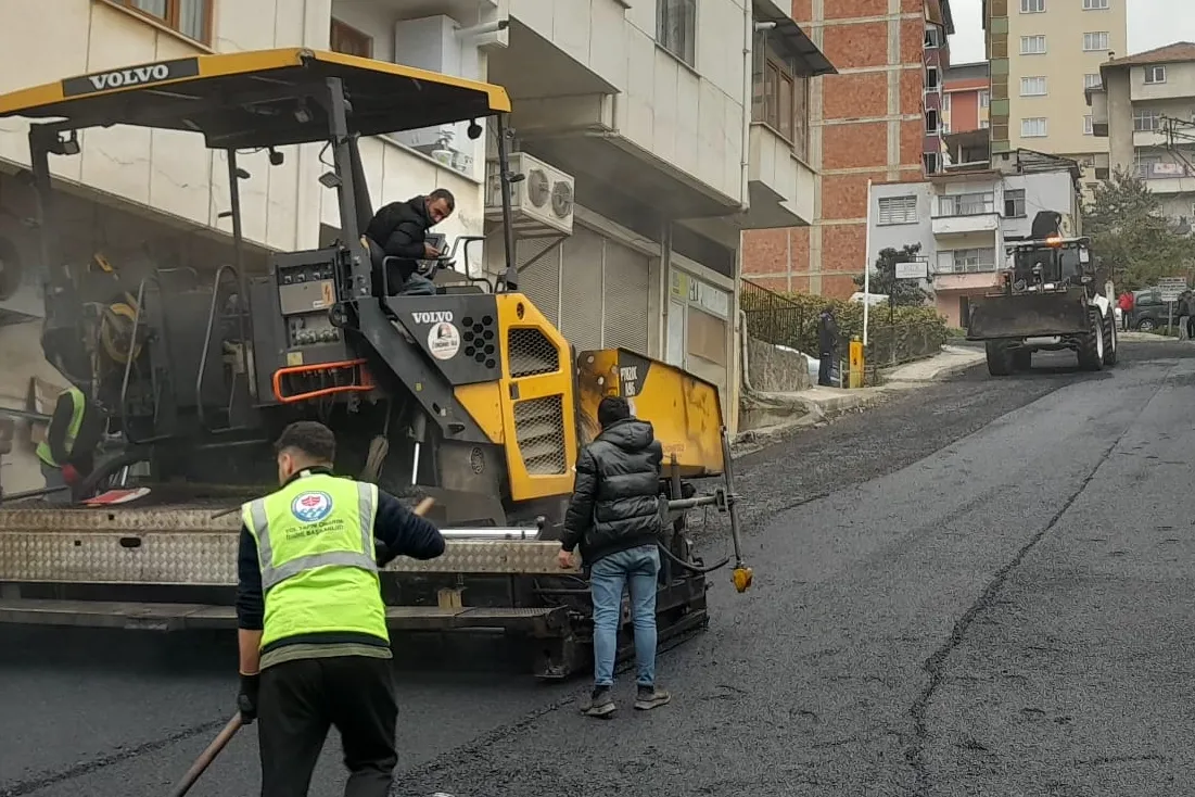 Trabzon’da kış öncesi yol çalışmaları hızlandı