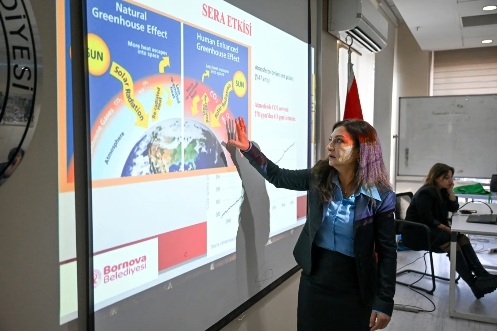 İzmir Bornova’da öğretmenlere 