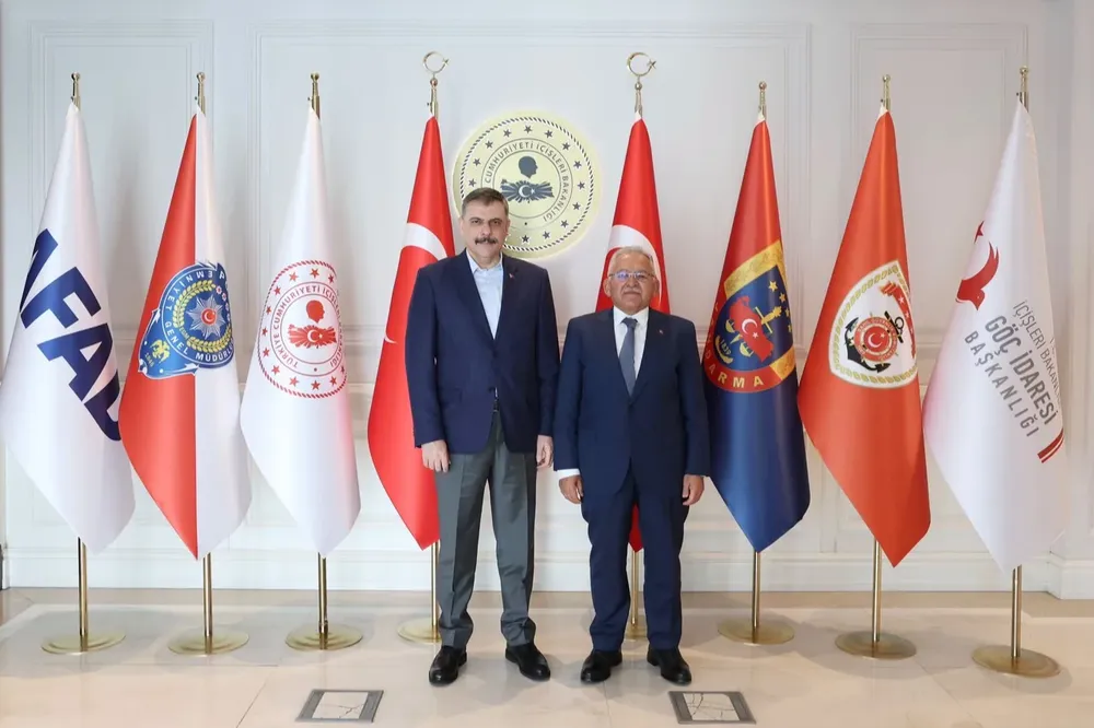 Memduh Büyükkılıç'tan Bakan Çiftçi'ye ziyaret