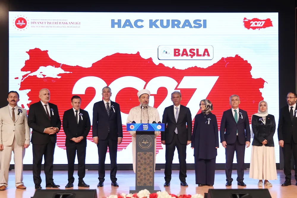 2027 yılı hac kurası bugün çekildi! 1 milyon 878 bin kişi katıldı