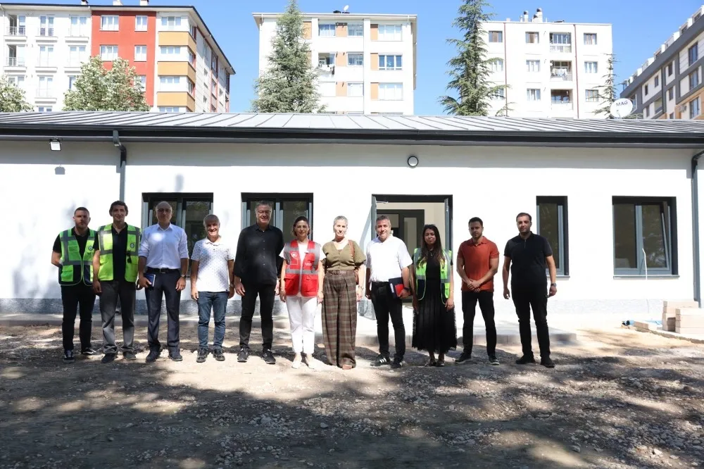 Eskişehir’de şehit yakınları ve gazilere özel sosyal tesiste sona gelindi