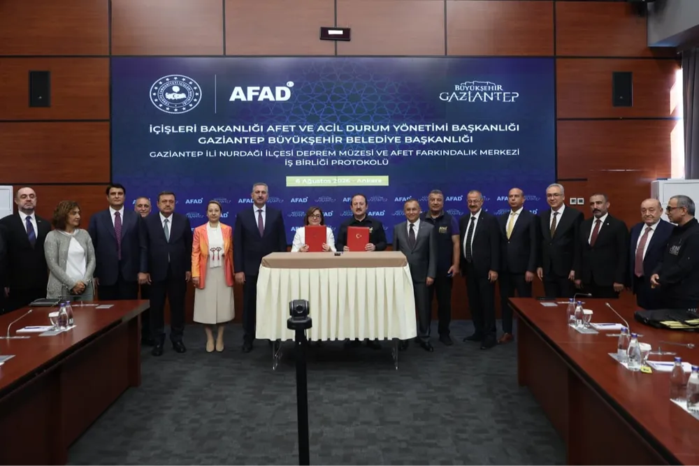 Gaziantep Nurdağı Deprem Müzesi ve Afet Farkındalık Merkezi için iş birliği