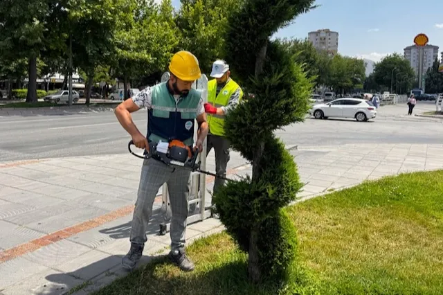 Kayseri Büyükşehir'den şehir estetiğine anlamlı dokunuş