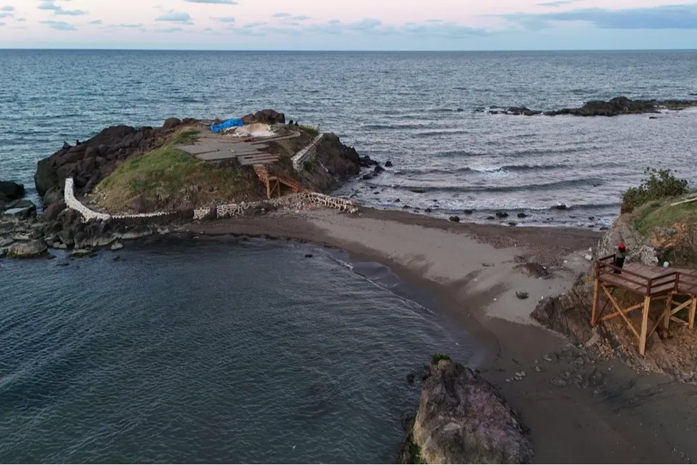 Ordu'da Tarihi Ayanikola Adası turizme kazandırılıyor