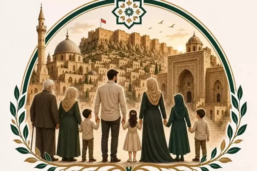 Mardin Büyük Aile Platformu’ndan Adalet Bakanlığı’nın “Ailem Güvende” çalışmasına destek
