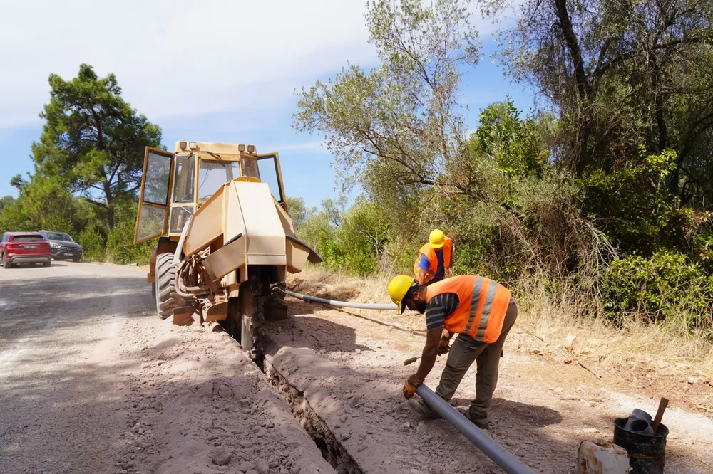 Muğla Çamlı’daki 30 yıllık içme suyu hatları yenileniyor