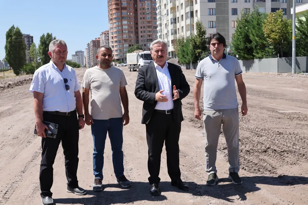 Kayseri Melikgazi'den ulaşıma taze soluk