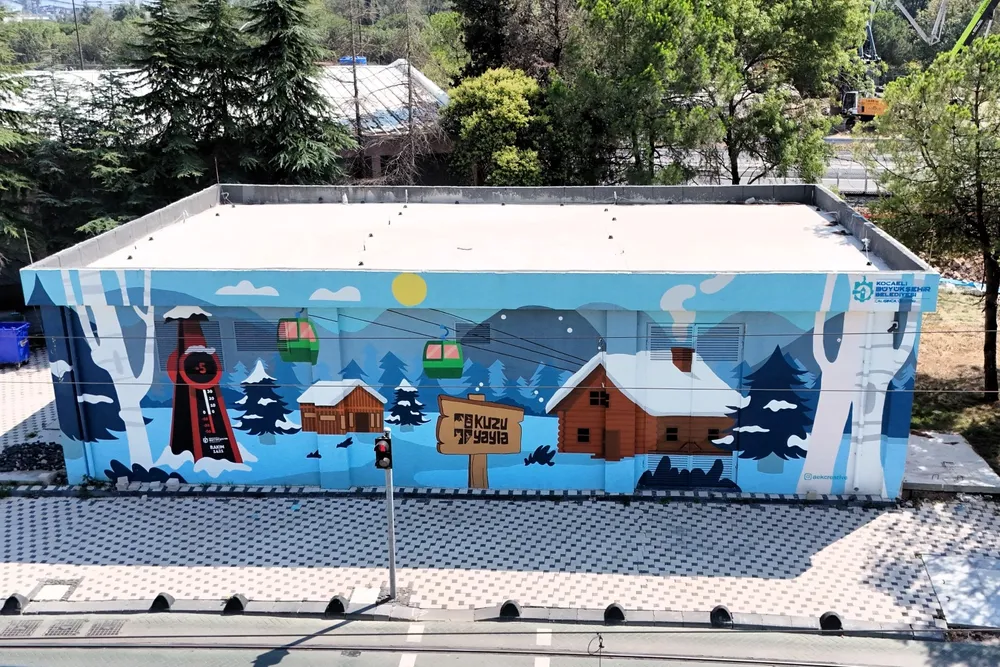 Kocaeli’nin duvarları kentin değerlerini anlatıyor