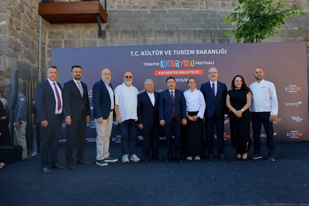Kayseri'de Kültür Yolu Festivali coşkusu başladı